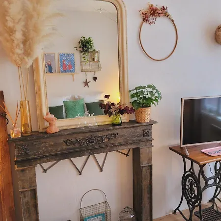 Apartament -coeur Historique -my Little Garden - Parking Gratuit 500m -la Clef De