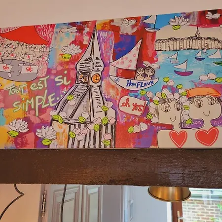 -coeur Historique -my Little Garden - Parking Gratuit 500m -la Clef De * Honfleur